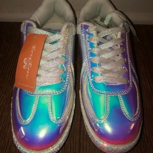 Iridescent Tennis Shoes